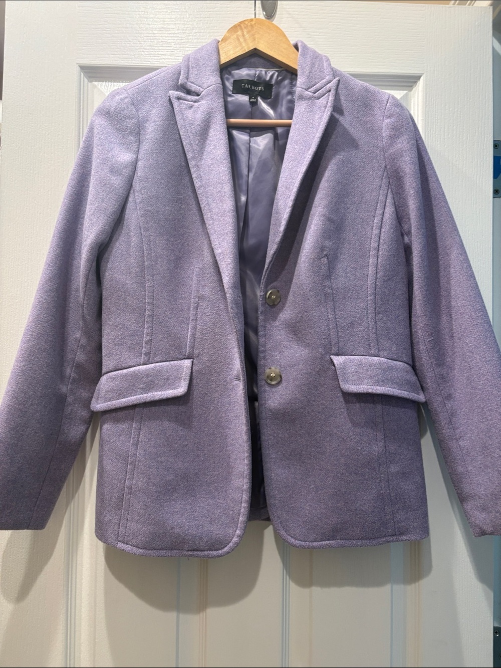 TALBOTS WOOL BLAZER- size 4 - Picture 2 of 6